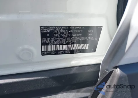 2024 Toyota Rav4 Xle из США, поврежденный, VIN 2T3W1RFV0RC300646